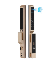 Khóa Cửa Nhôm NF-01 Face ID – Màu Vàng